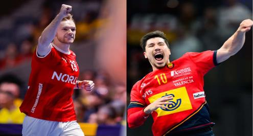 صدام ناري بين الدنمارك وإسبانيا من أجل التأهل لنهائي بطولة العالم لليد